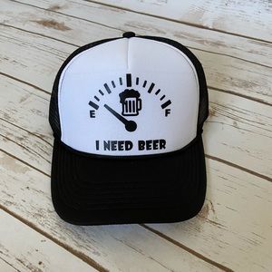 I need beer foam front trucker hat